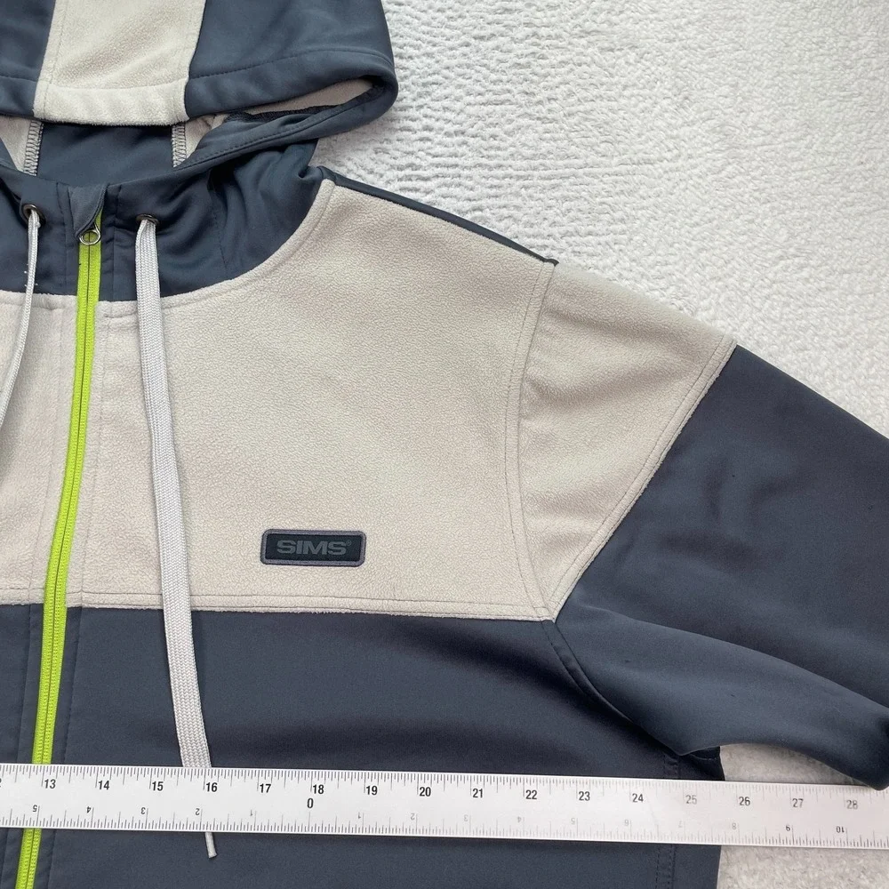 SIMS Jacket Men's Size XL Colorblock Full Zip Hoodie